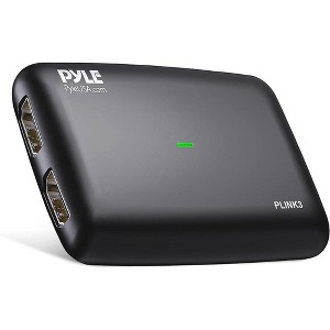 Pyle Gamelink Raw 4K HDMI Video Capture Device - 4K@30FPS, 1440p@60FPS, 1080p@120FPS, PLINK3 - 1 of 4