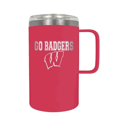 NCAA Wisconsin Badgers 18oz Hustle Travel Mug