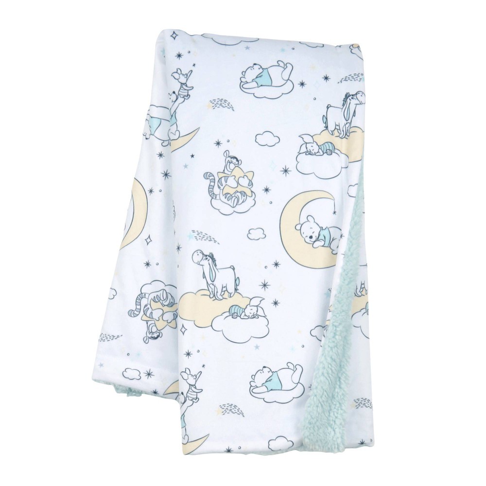 Lambs & Ivy Disney Baby Cozy Friends Winnie The Pooh Baby Blanket