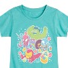 Girls' - Marvel - Avengers Easter Stickers Fitted Short Sleeve Graphic T-Shirt - 2 of 4