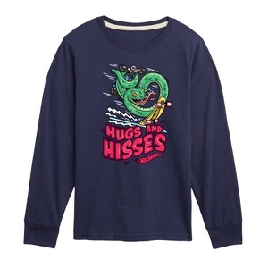 Boys' - Hot Wheels - Snake Hugs & Kisses Long Sleeve Graphic T-Shirt - 1 of 3