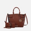 MKF Collection Joelle Tote bag with matching Wallet by Mia K - 2 of 3