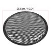 Unique Bargains Metal Car Audio Speaker Subwoofer Waffle Grill Cover Guard 10" Black - image 3 of 4