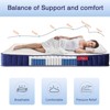 VYNXARIA Twin Mattress 6 Inch, Twin Size Mattresses Hybrid Innerspring Mattress in a Box, Twin Foam Spring Mattress for Twin Bed Frames - 4 of 4