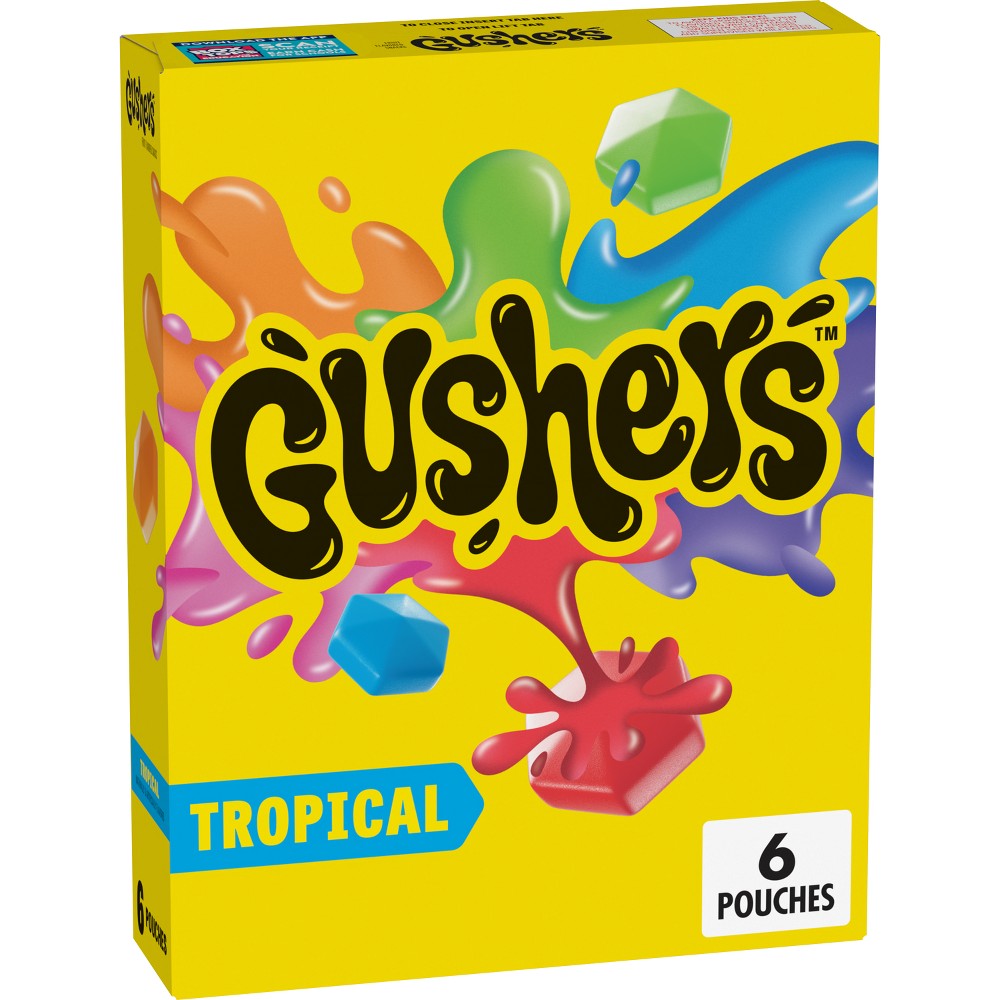 UPC 016000147324 product image for Fruit Gushers Tropical Flavored Fruit Snacks - 6ct/4.8oz | upcitemdb.com