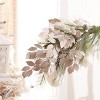 Glittered Leaf Spray (Set of 6) - 4 of 4