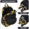 15.6"Travel Backpack Carry on, Water Resistant School Backpacks for Teens, College Back Pack Bookbag for Boys Girls, Work Backpacks for Women - 3 of 4