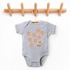 The Juniper Shop SmileyWorld Pumpkin Collage Daisies Baby Short Sleeve Bodysuit - 2 of 4