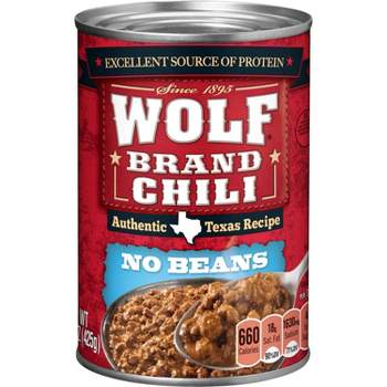 Wolf Brand No Beans Chili - 15oz