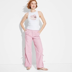 Women's High-Rise Side-Tie Boxer Pants - Wild Fable™ - 1 of 3