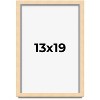 PosterPalooza | Classic Modern Yellow Picture Frame - UV Acrylic, Foam Board Backing, Hanging Hardware - 2 of 4