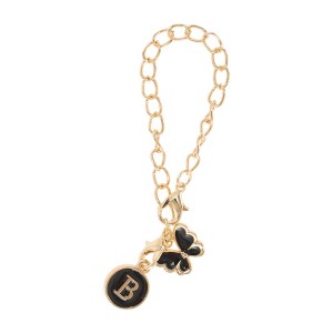 Unique Bargains Butterfly Heart Cup Chain Charm Water Cup Pendant 1 Pc - 1 of 4