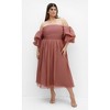 Women's Plus Size Taliyah Dress - rose quartz | CITY CHIC - 2 of 4