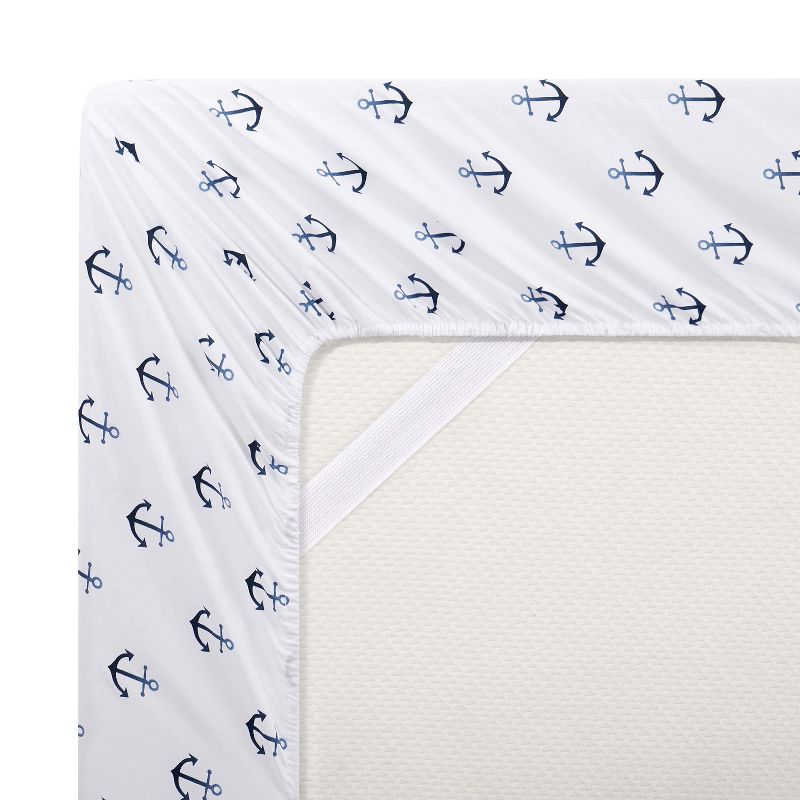 Ship Anchors Microfiber Kids' Sheet Set by Sweet Home Collection™, 4 of 7