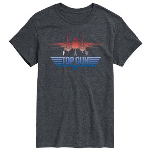 Men's - Top Gun - Top Gun Fighter Jet Logo Short Sleeve Graphic T-Shirt - 1 of 4