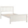 CAVINAS Platform Bed Twin Size Modern Wooden Bed Frame with Headboard and Footboard for Bedroom - 4 of 4