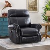 Bestier Genuine Leather Power Lift Recliner Chair with USB Port, Luxury Rocker Glider Recliners Sofa with Massage for Living Room Bedroom Home Theater - 2 of 4