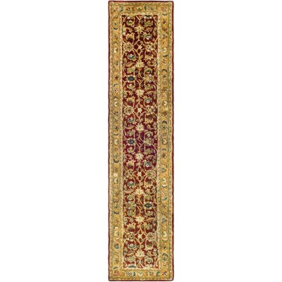 Classic CL758 Hand Tufted Runner Rug - Rust/Camel - 2'3