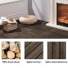 Yaheetech Pack of 27 Interlocking Wood Flooring Tiles - 4 of 4