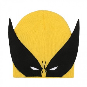 Adult Wolverine's Mask 3D Cuff Knit Beanie - 1 of 4