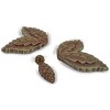 Nat & Jules Pinecone Butterfly Brown 3 inch Resin Stone Outdoor Tree Face Statue - 2 of 4