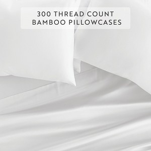 Set of 2 Bamboo Pillowcases in Essential Colors, Cooling Ultra Soft and Silky - Becky Cameron - 1 of 4