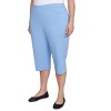 Alfred Dunner Womens Plus-Size Flat Front Allure Classic Clamdigger Pant - 3 of 4