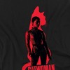 Boys' Short Sleeve the Batman Selina Kyle Cat Silhouette T-Shirt - 3 of 4