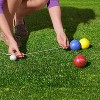 GoSports 65 mm Travel Size Mini Bocce Game Set with 8 Balls, Pallino, Tote Bag and Measuring Rope - 2 of 4