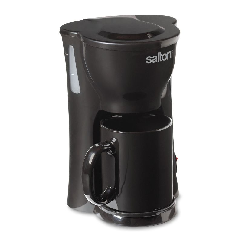Salton Space Saving 8oz Coffeemaker - Black, 1 of 6