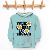 The Juniper Shop SmileyWorld Your Best Is Enough Floral Toddler Hoodie - 2 of 4