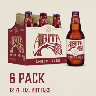 Abita Amber Lager Beer - 6pk/12 fl oz Bottles : Target