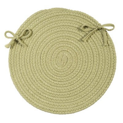 Colonial Mills Boca Raton - Celery Chair Pad, Set of 4