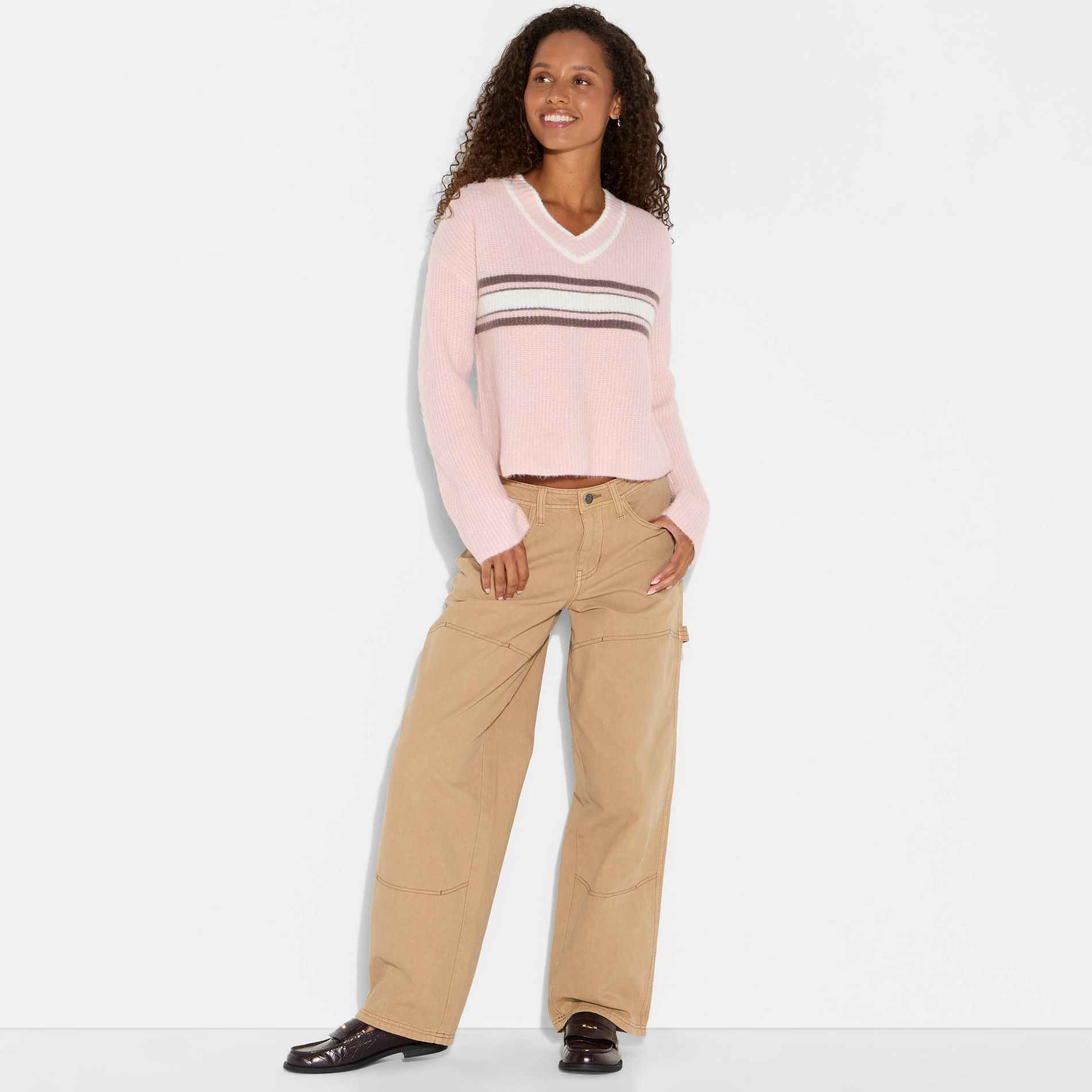 Women's V-Neck Pullover Sweater - Wild Fable™
