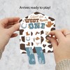 Big Dot of Happiness My First Rodeo - Little Cowboy 1st Birthday Party Game Pickle Cards - Pull Tabs 3-in-a-Row - Set of 12 - 2 of 4
