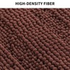LunaLulink Bathroom Rug; Super Soft Thick Absorbent Shaggy Bath Rug; Shaggy Bath Mat - 3 of 4