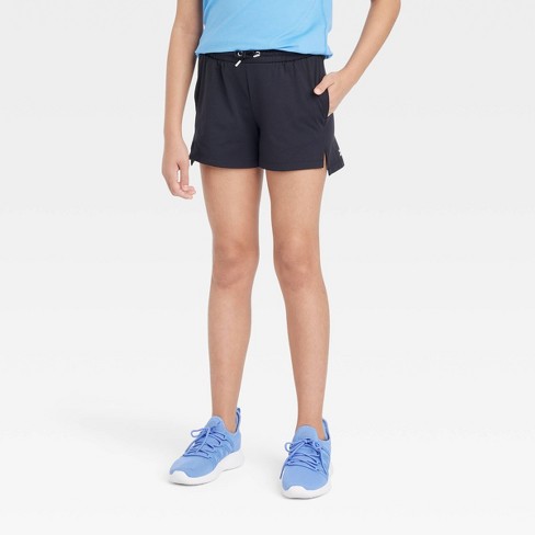 Girls black sport on sale shorts