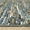 Captiv8e Designs Rocco Distressed Striped Blue Area Rug - 4 of 4