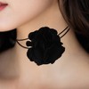 Unique Bargains Halloween Christmas Rose Flower Bandages Choker Necklace 1 Pc - 2 of 4