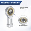 Unique Bargains Industrial Durable Corrosion Resistant Rod End Bearings - 2 of 4