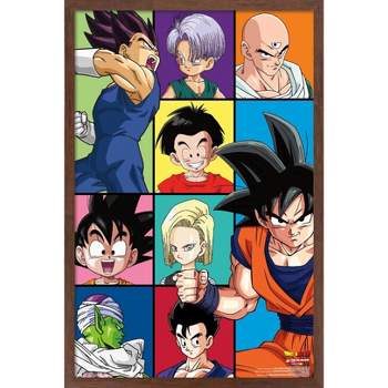Trends International Dragon Ball Z - Goku Magnetic Framed Wall Poster  Prints : Target