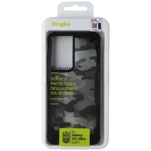 Ringke Fusion X Series Case for Samsung Galaxy S21 Ultra - Black Camo - 1 of 1