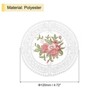 Unique Bargains Polyester Floral Pattern Vintage Lace Absorbent Coasters - 2 of 4