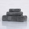 Modern Solid Classic Luxury Egyptian Cotton Towel Set by Blue Nile Mills - 2 of 4