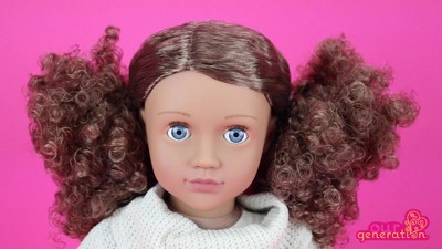 Kaylee, 18-inch Doll with Curly Hair