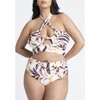ELOQUII Women's Plus Size Belted Bikini Bottom - 4 of 4
