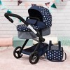 Bayer Design Dolls: Doll Pram Xeo W/ Shoulder Bag, Blue & White Stars - 2 of 4