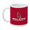Ball State Primary Logo Ceramic Coffee Mug Novelty Gift Mugs for Coffee Tea and Hot Drinks 11oz White - 3 of 4
