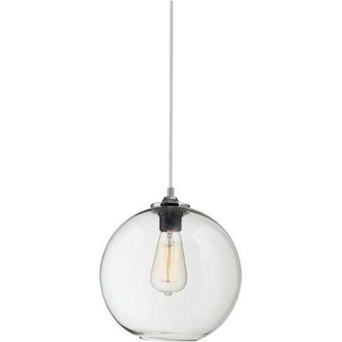 Glass Pendant Light Industrial Edison Kitchen Lamp Ceiling Lighting Fixture BA 