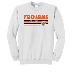 Adult Crab Orchard High School Trojans Name & Graphic Classic